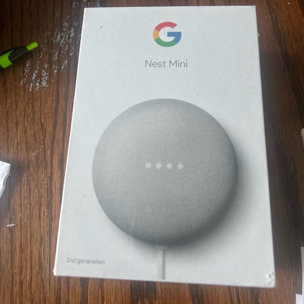 Brand new never opened Google Nest Mini